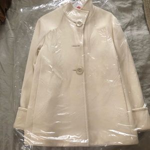 Cinzia Rocco wool cream coat